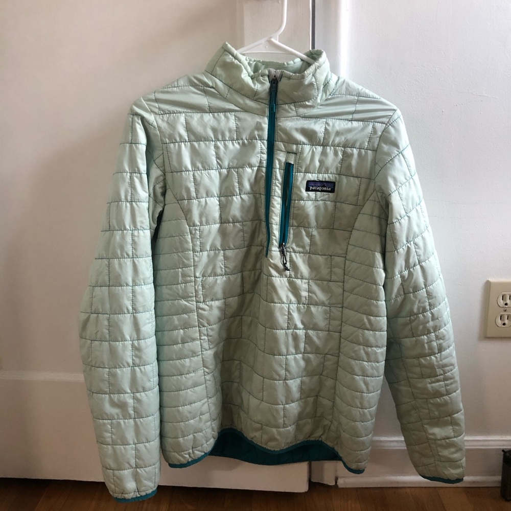 Patagonia nano puff quarter zip